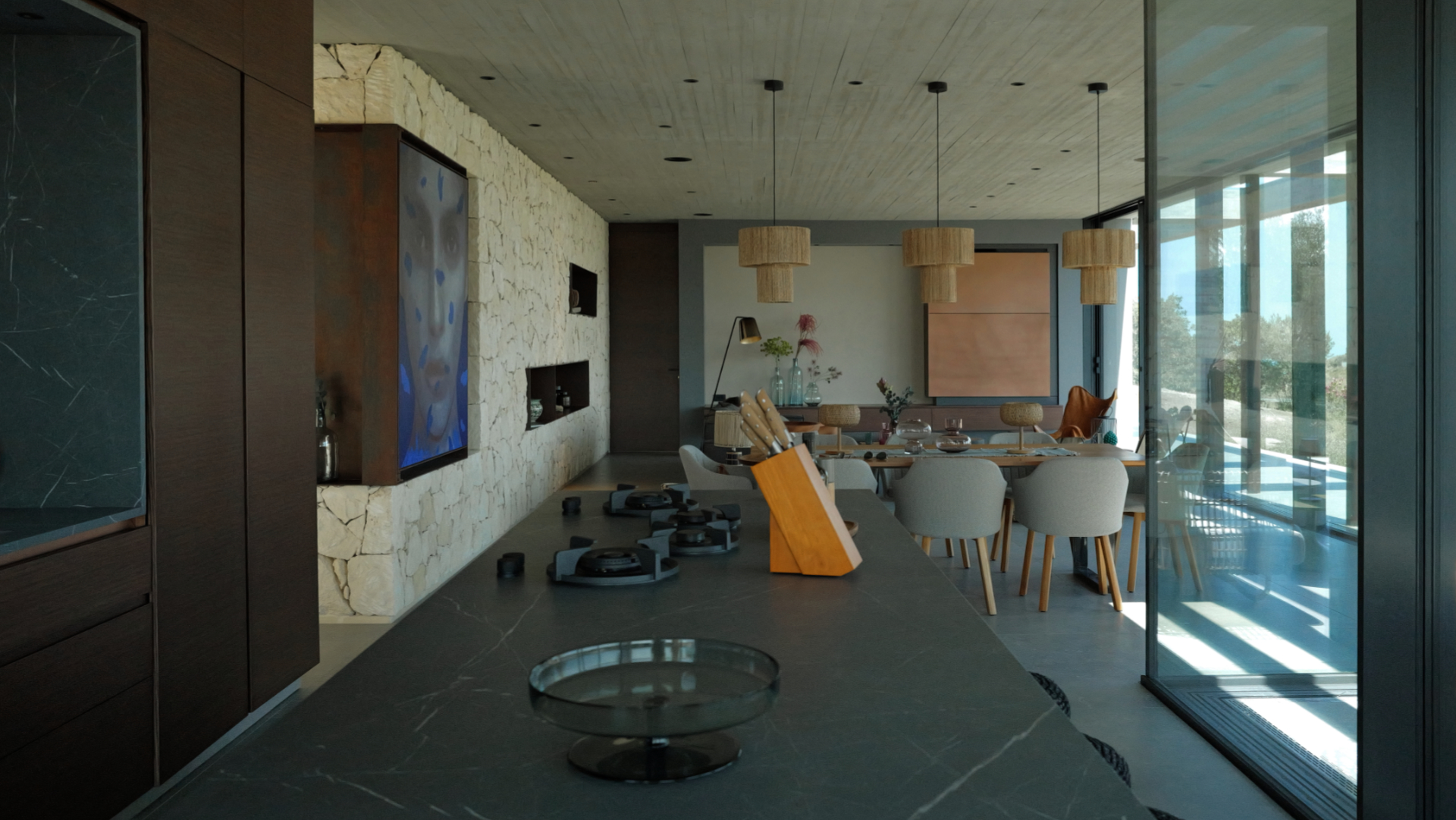 Casa Telaio Küche