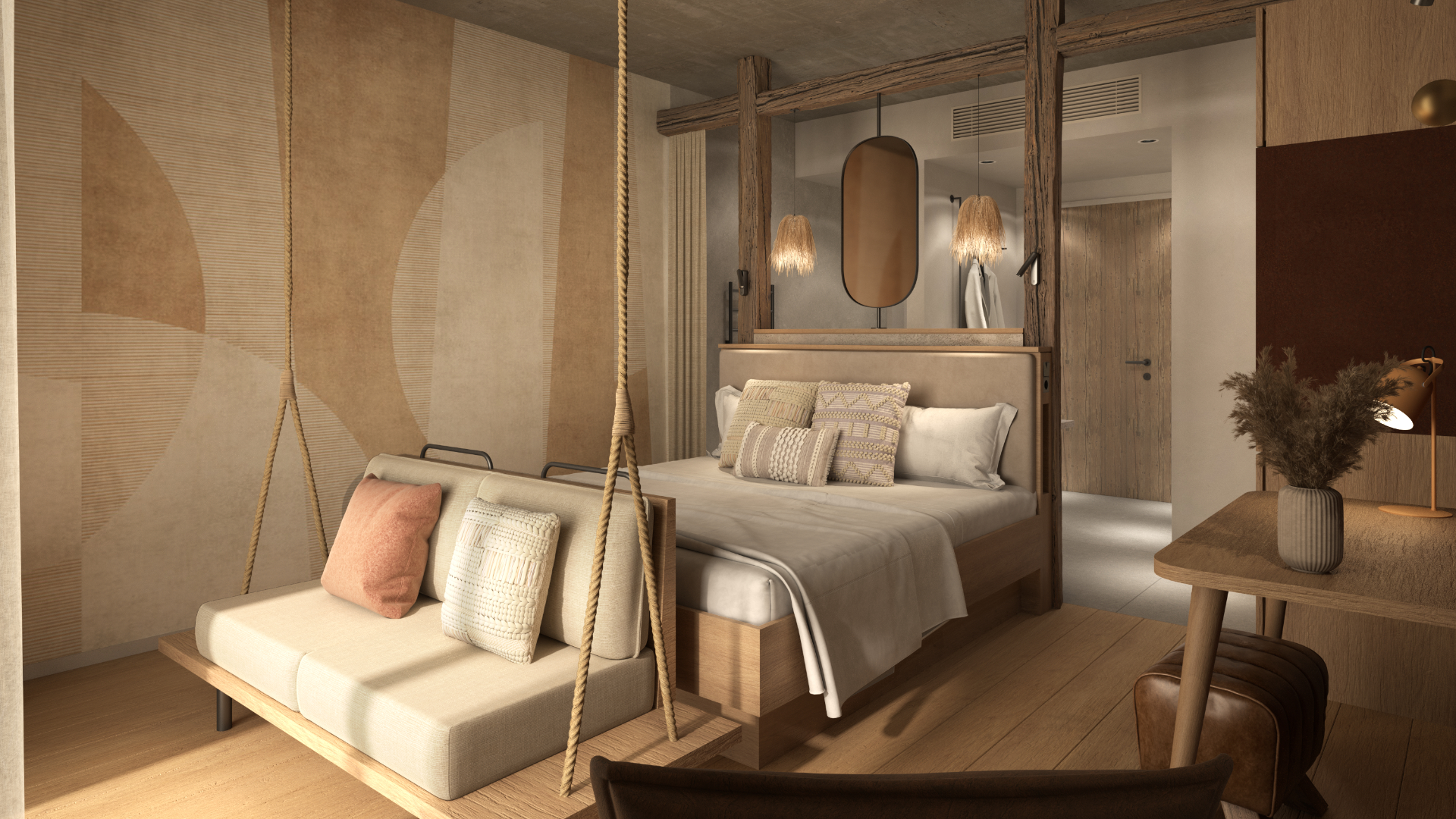 Schutzhütte Zimmer